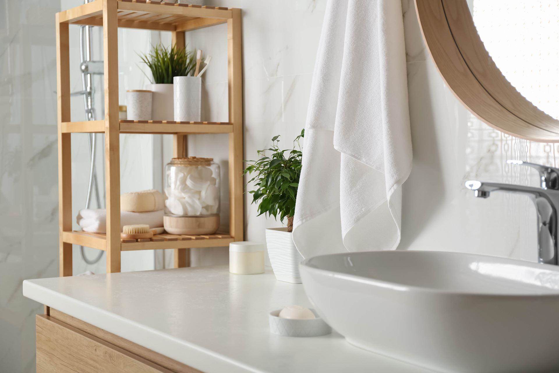 Green bathroom