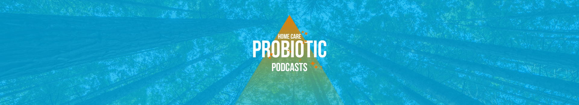 Probiotic logo amongst trees